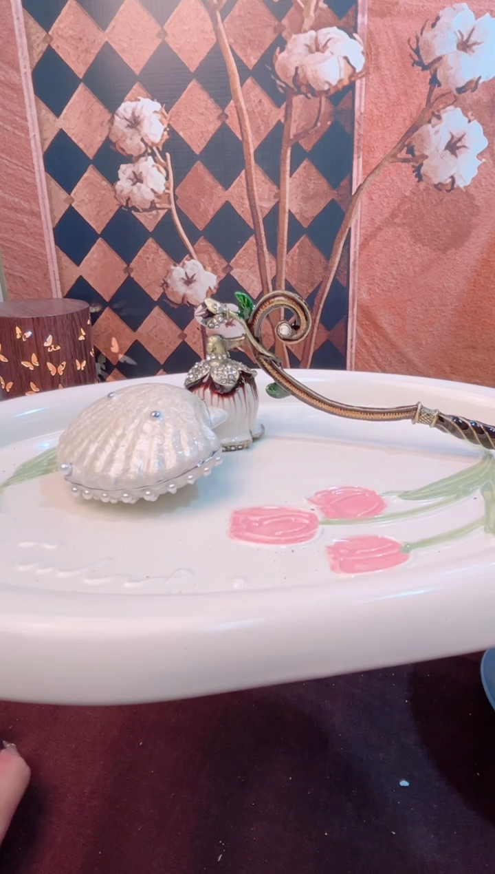 锌合金珐琅首饰盒默认微瑕拆盒不退～