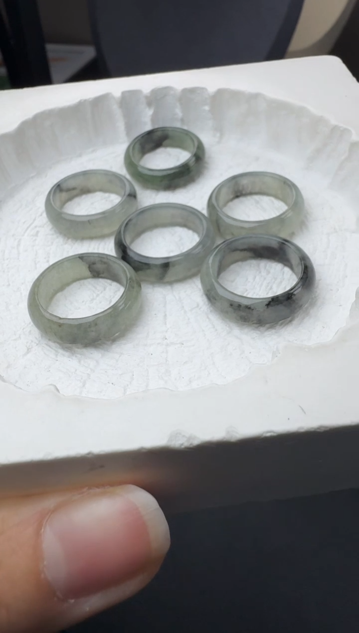 【闪购商品】翡翠颈饰未镶嵌YM676-1戒圈多样性发一