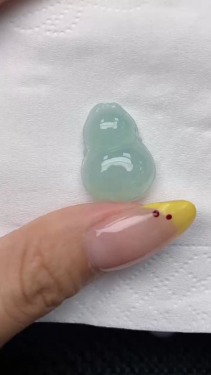 翡翠未镶嵌项链天然翡翠A货