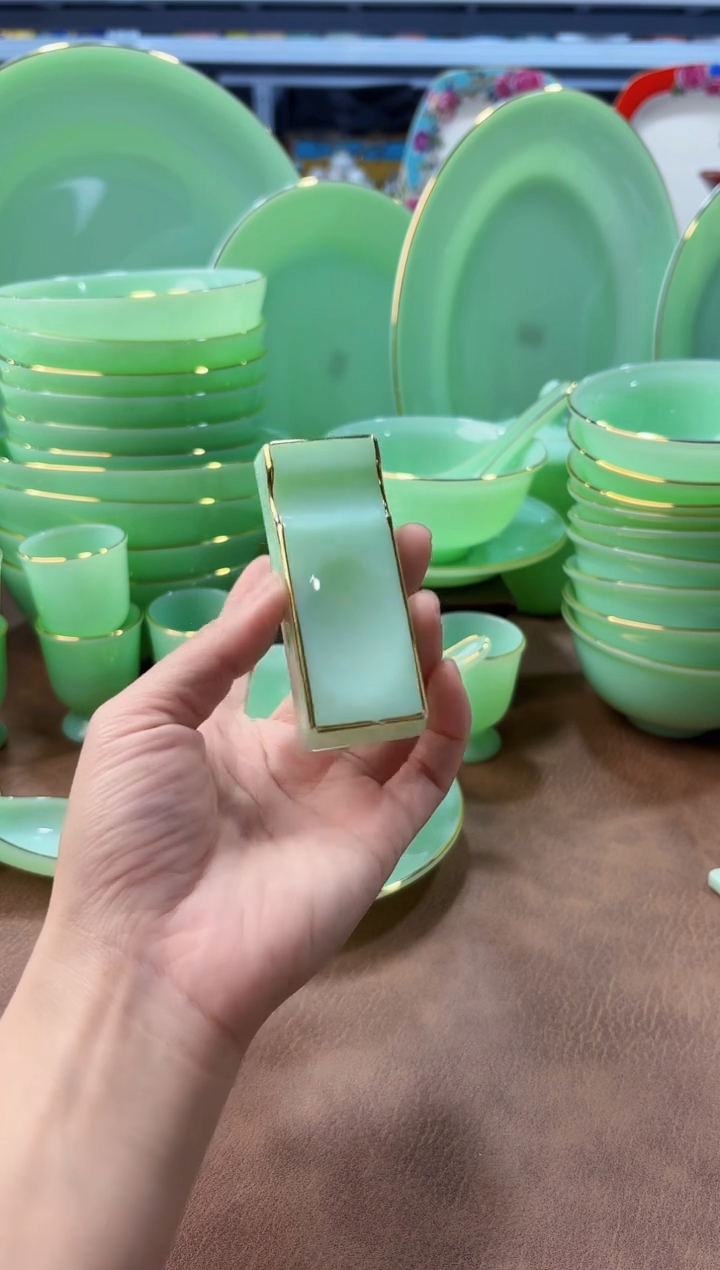 玉瓷筷架6个景德镇餐具