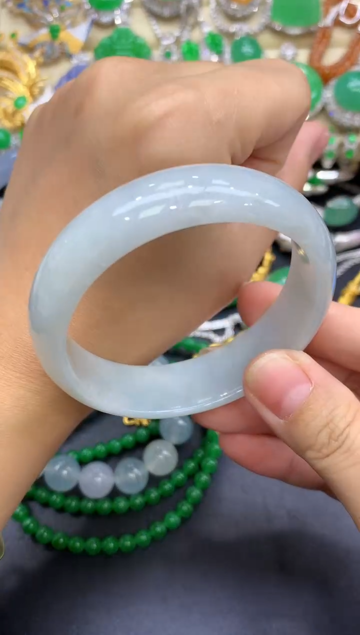 未镶嵌手镯翡翠241-中国好珍宝