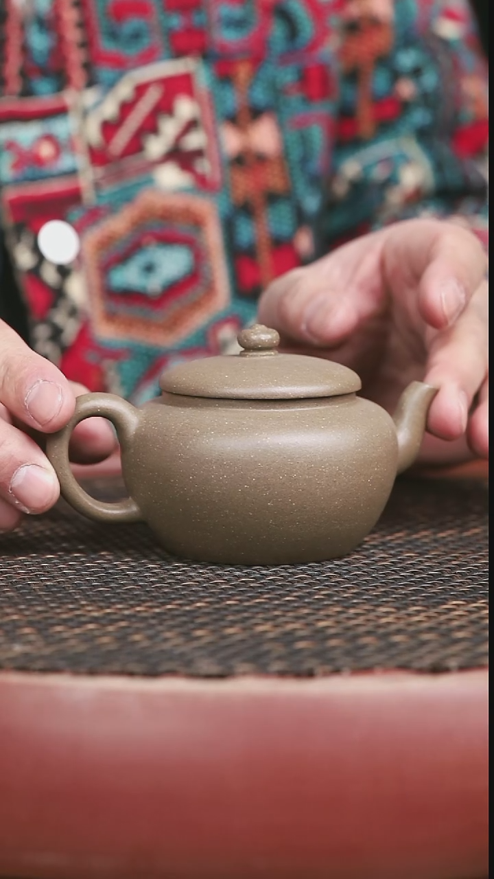 茶壶紫砂蟹壳青古韵200CC