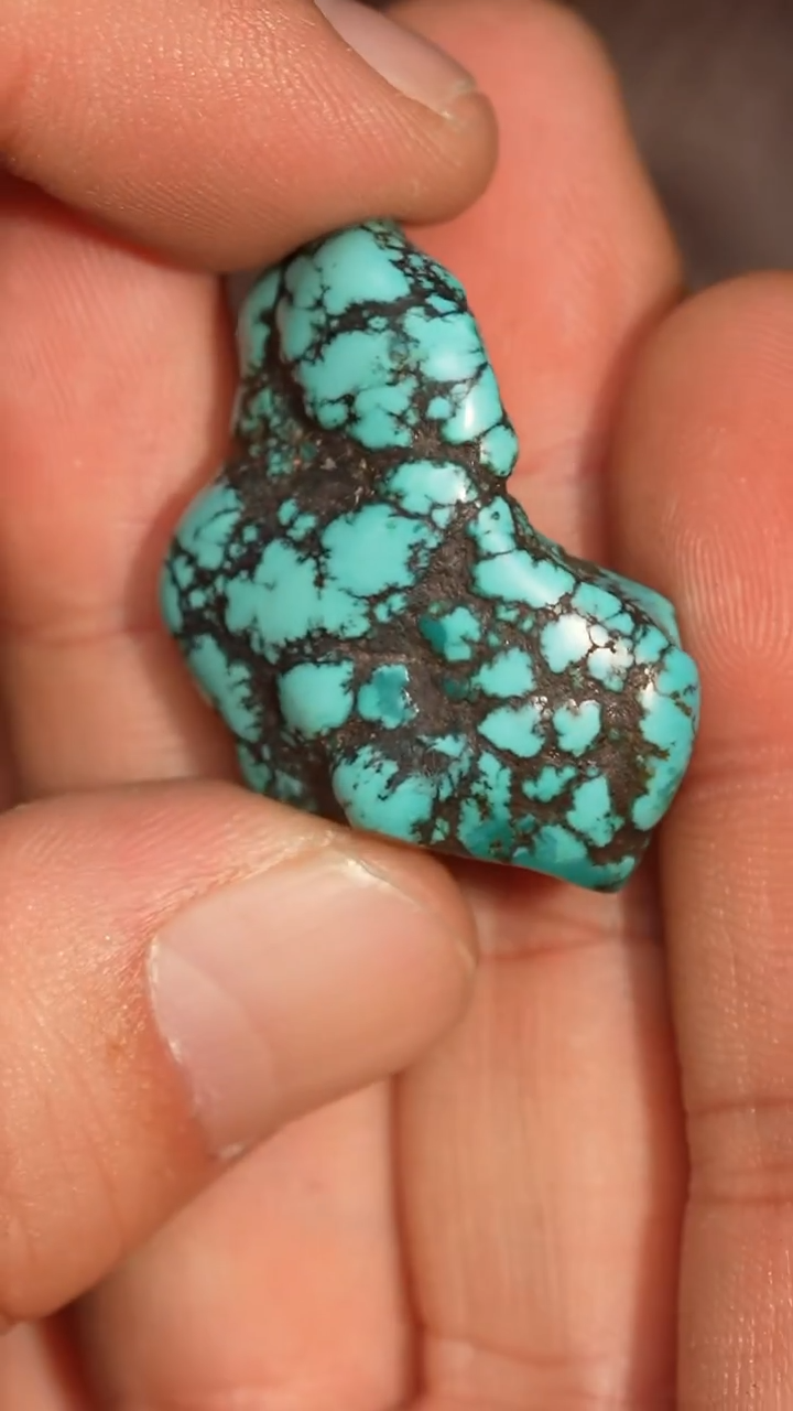 未镶嵌绿松石颈饰江*雨冲赛康胡子哥，DIY一129