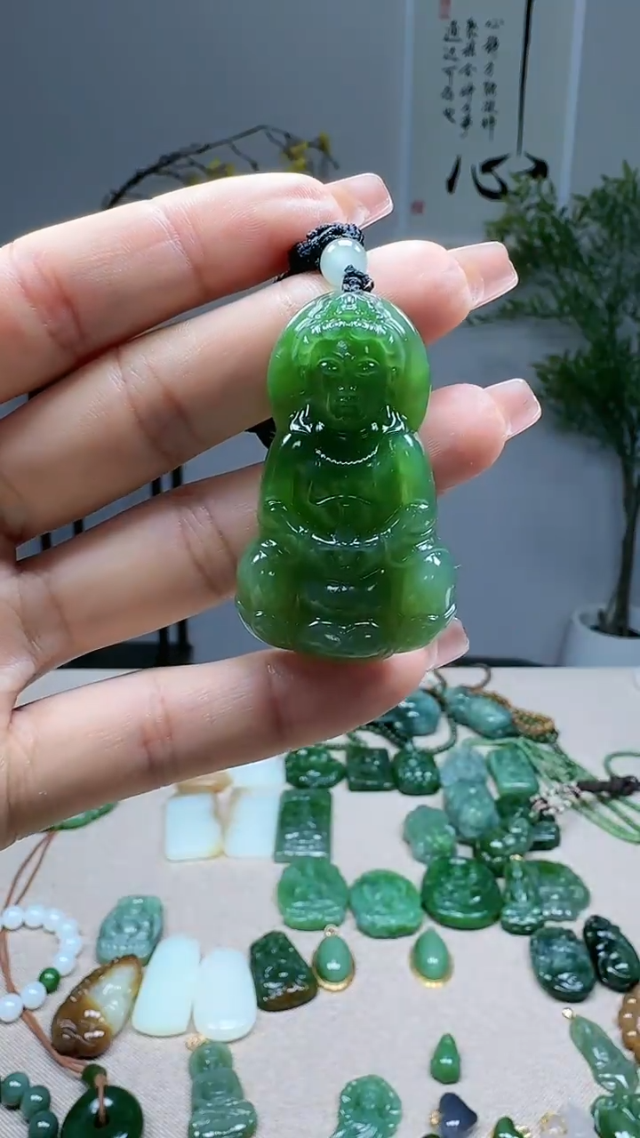 未镶嵌和田玉挂件1