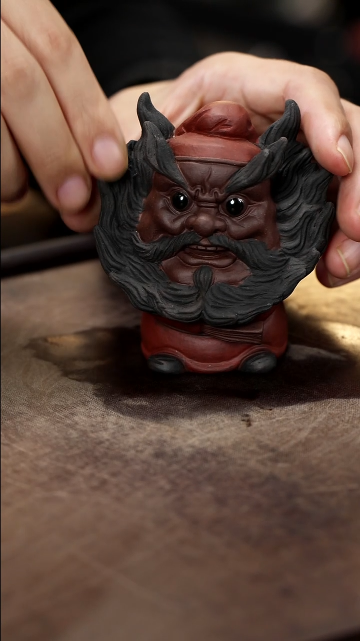 紫砂茶宠紫砂钟馗