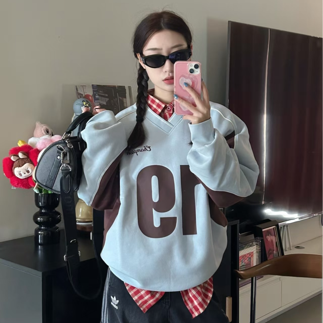 潮牌法式斜挎法式轻奢