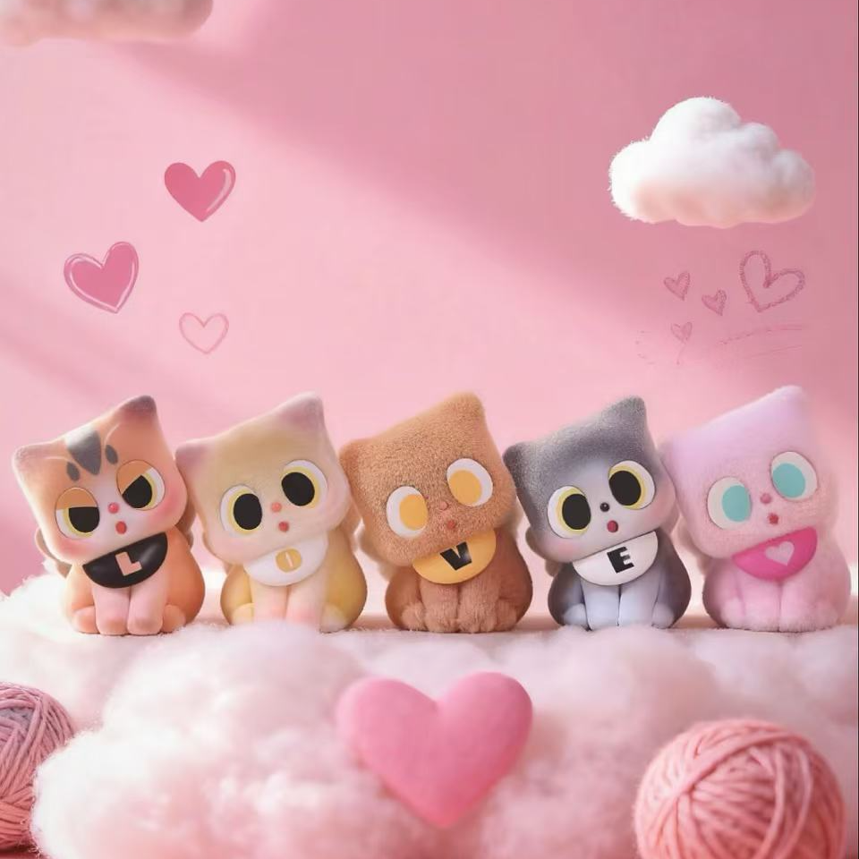 【代拆】Pitty咪的名字mini系列盲盒公仔可爱摆件