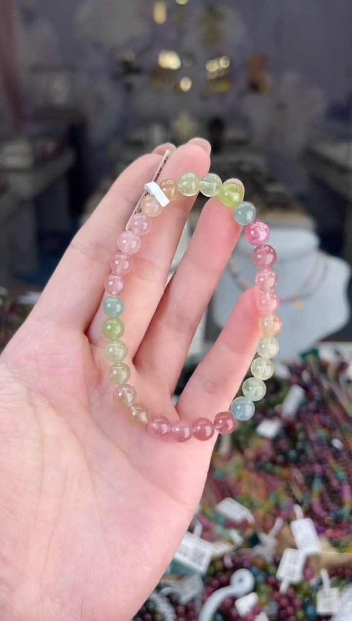 【闪购商品】碧玺/未镶嵌6mm+碧玺单圈多样性发货