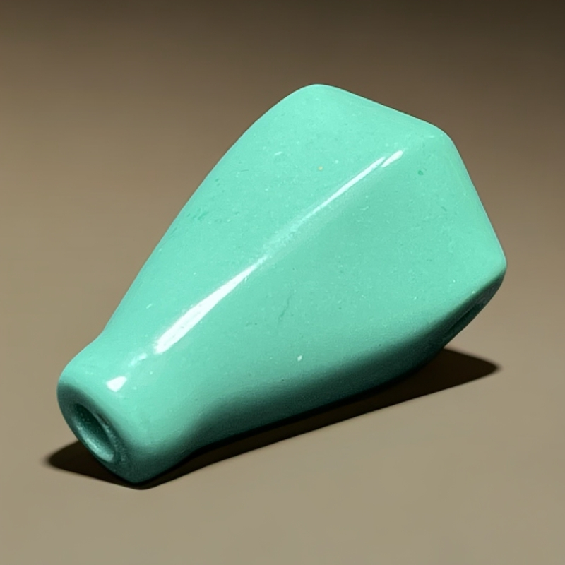 0312 文玩鲨鱼背三通手工绿石松配串神器配星月猴头椰蒂