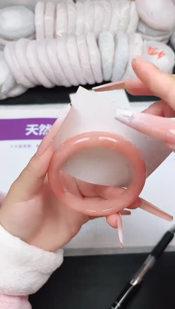 未镶嵌手镯石英质玉77-55