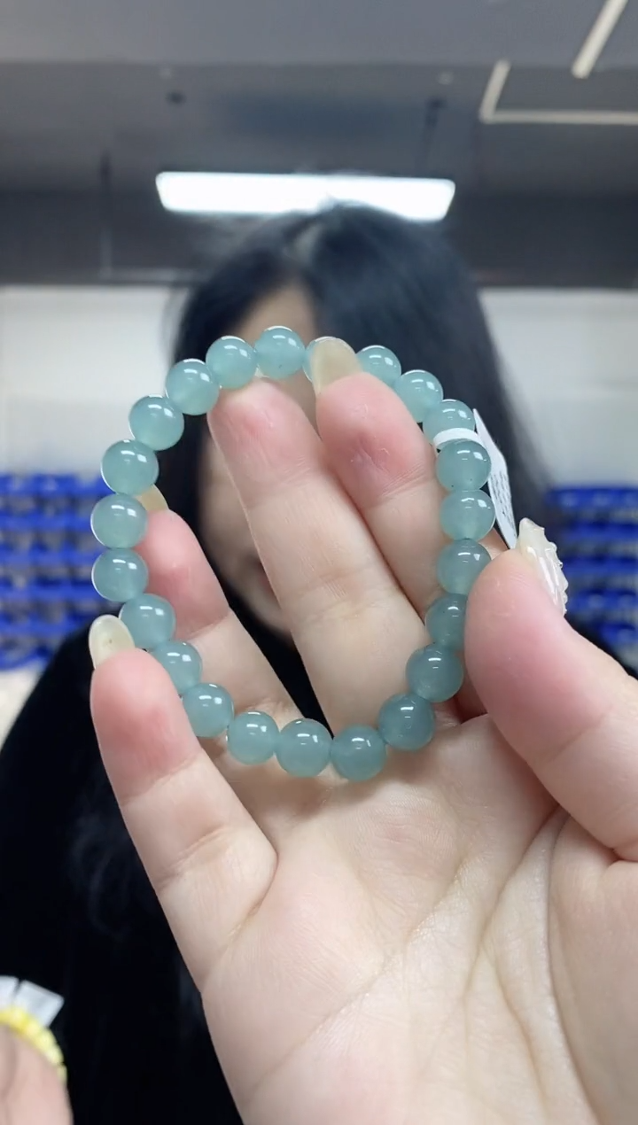 【闪购商品】翡翠手串未镶嵌多样性发其一颜色微差