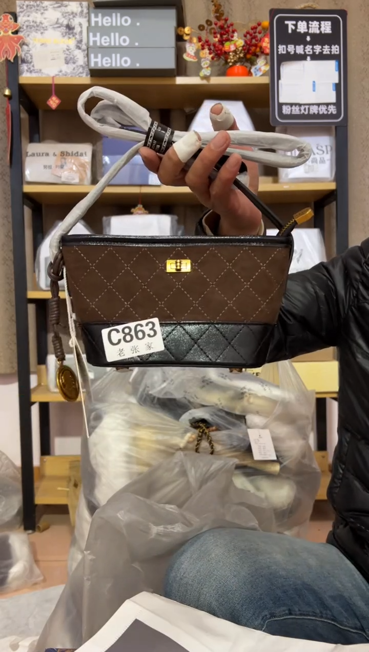 小牛剖层皮革老张家女包863