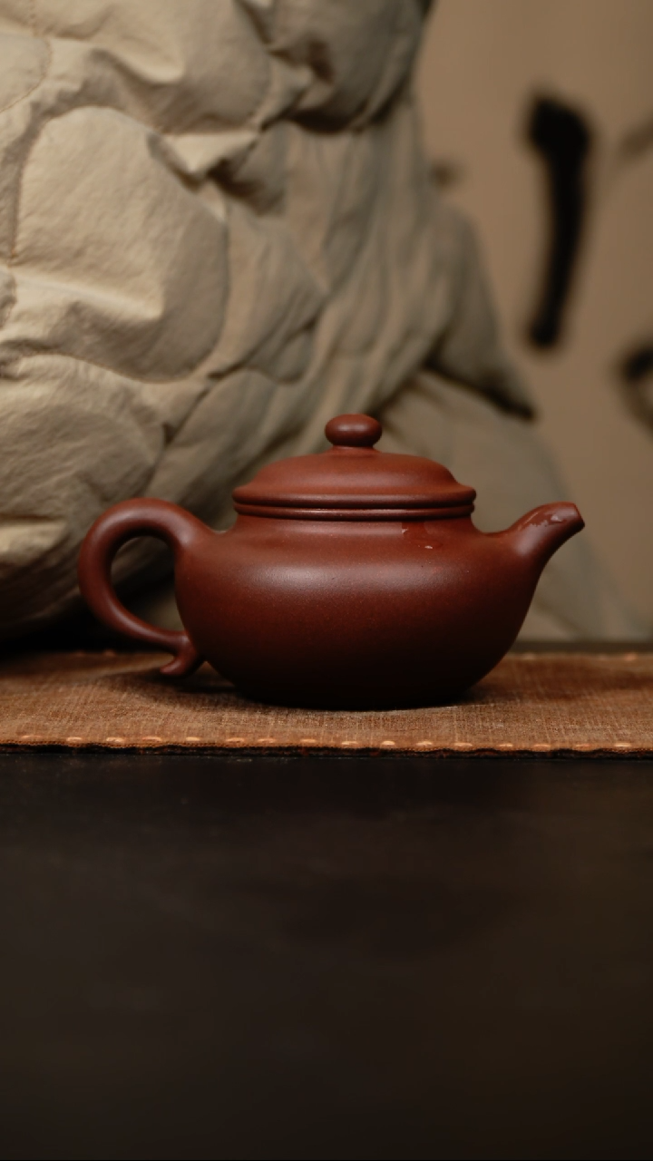 【闪购商品】紫砂茶壶仿古壶紫泥170cc