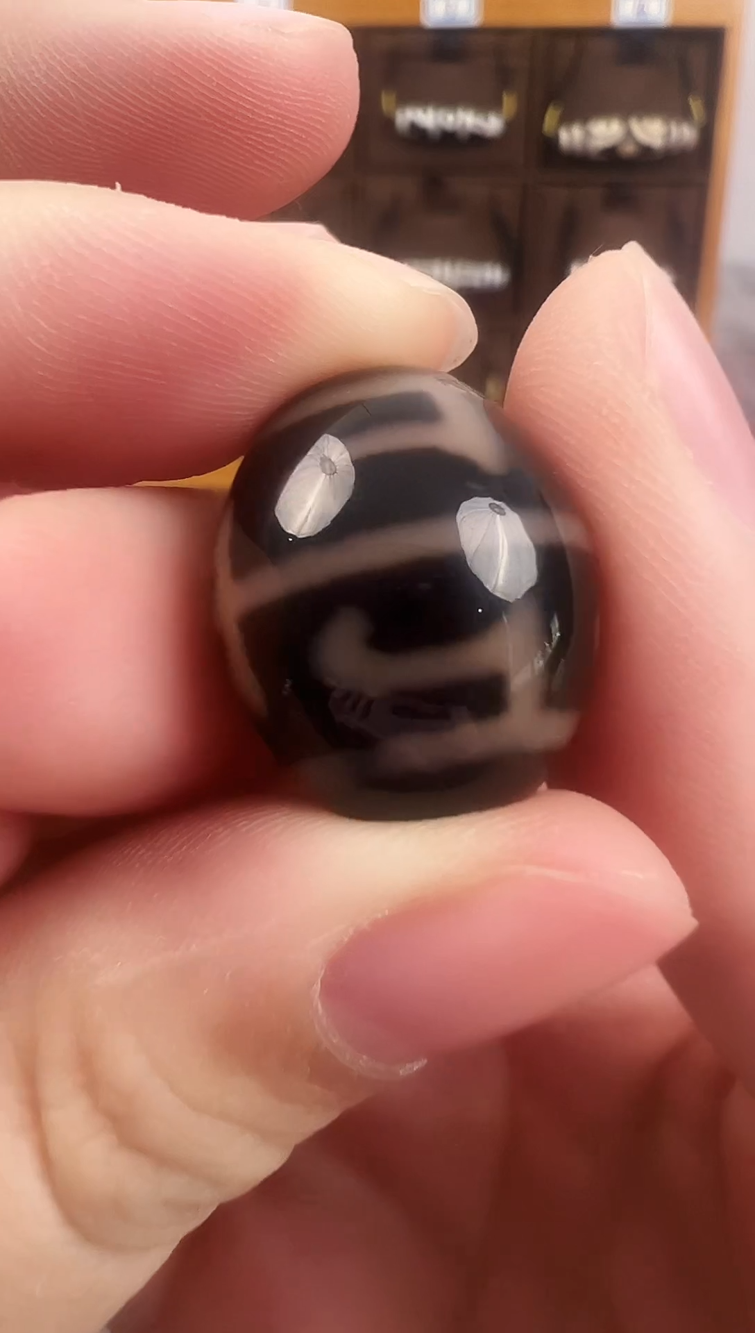 玛瑙/玉髓（覆膜）颈饰未镶嵌125（微瑕）