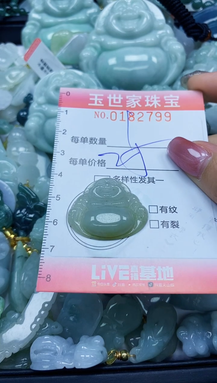 【闪购商品】翡翠颈饰未镶嵌闪购0182799