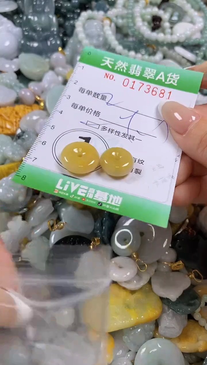 翡翠未镶嵌颈饰闪购0173681