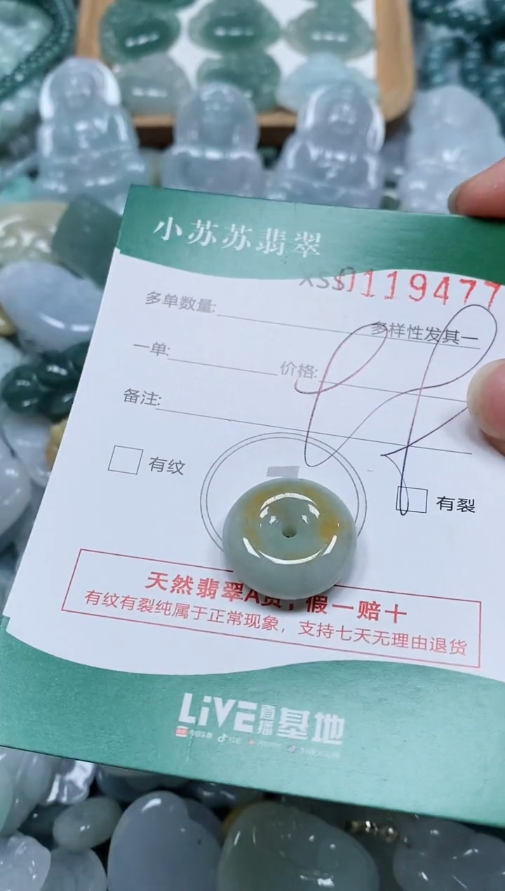 【闪购商品】翡翠颈饰未镶嵌闪购商品0119477