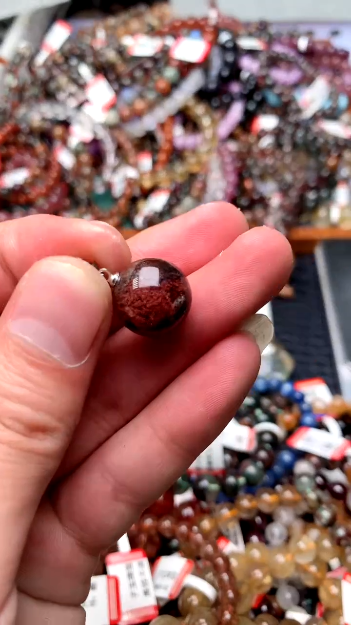 【闪购商品】水晶吊坠(赠链)合金303天然