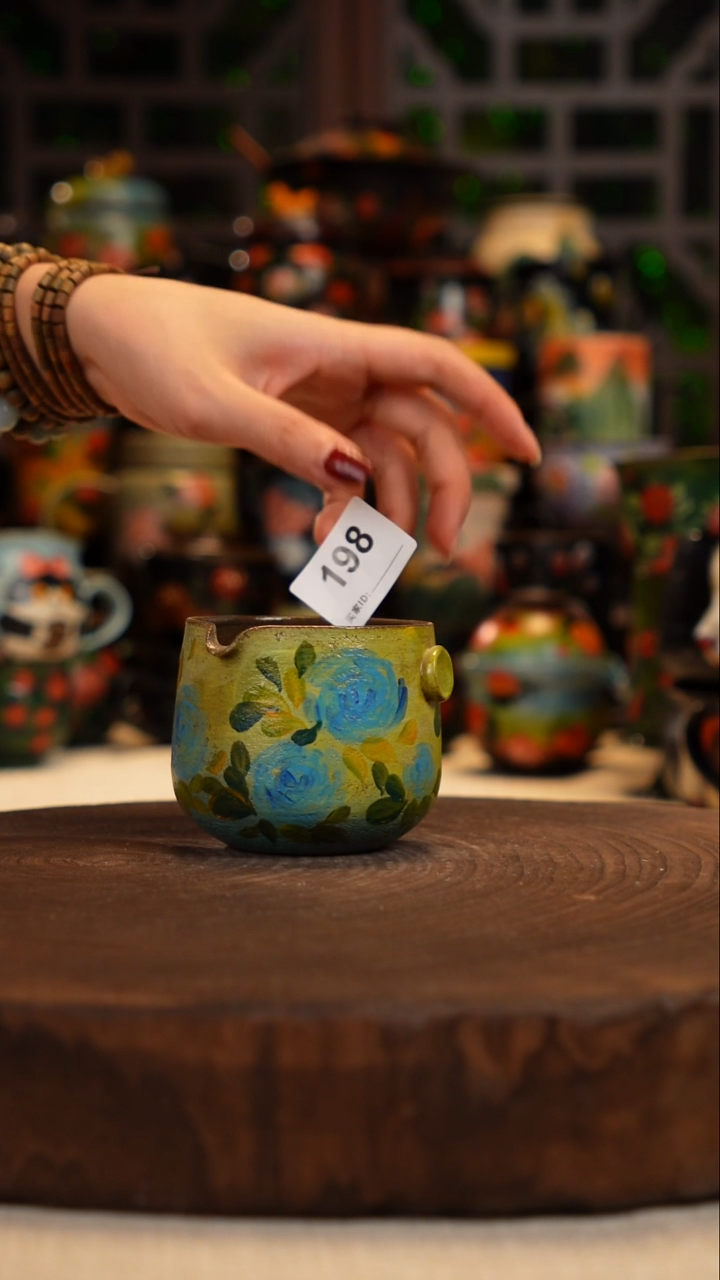 油画    手绘釉下彩198