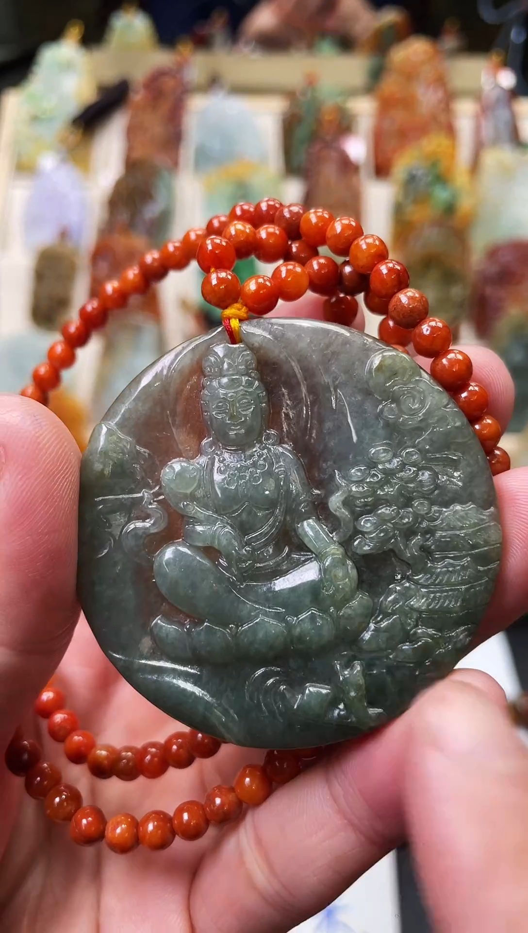 颈饰未镶嵌翡翠金澜翡翠12.27