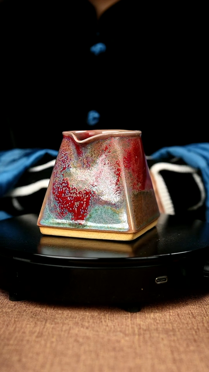 【闪购商品】580#省工一级品原矿钧瓷炉钧釉公道杯