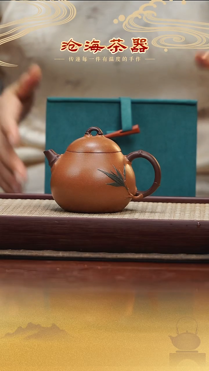 茶壶紫砂《HZ 文旦竹》