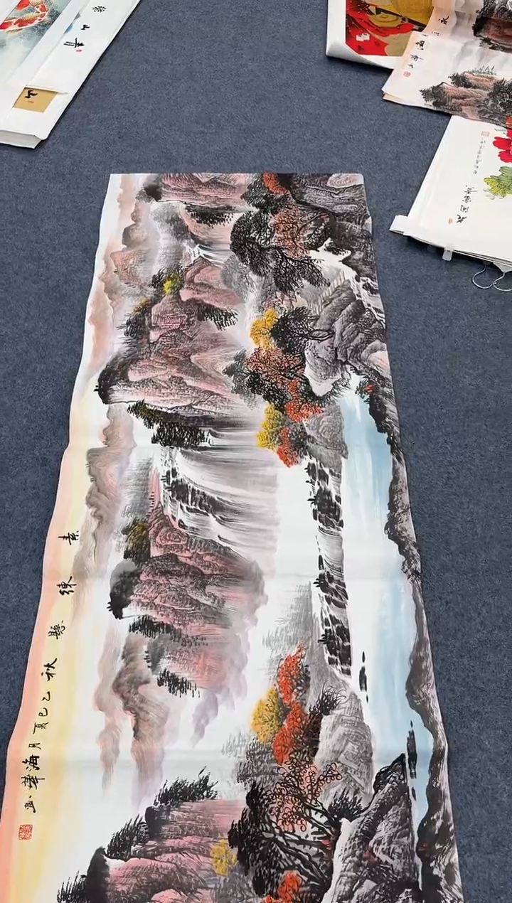 国画同类型随机素