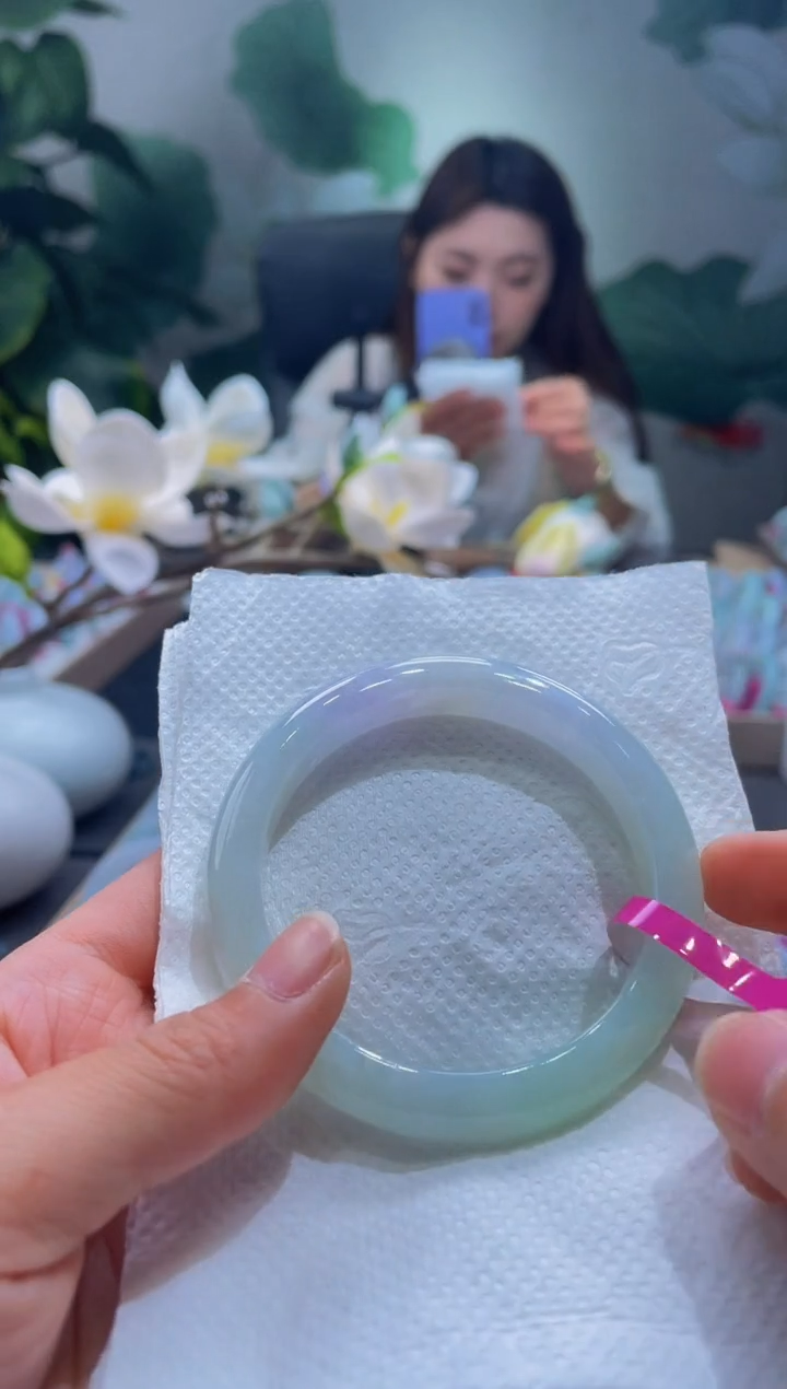 【闪购商品】翡翠手镯未镶嵌403手镯53.8