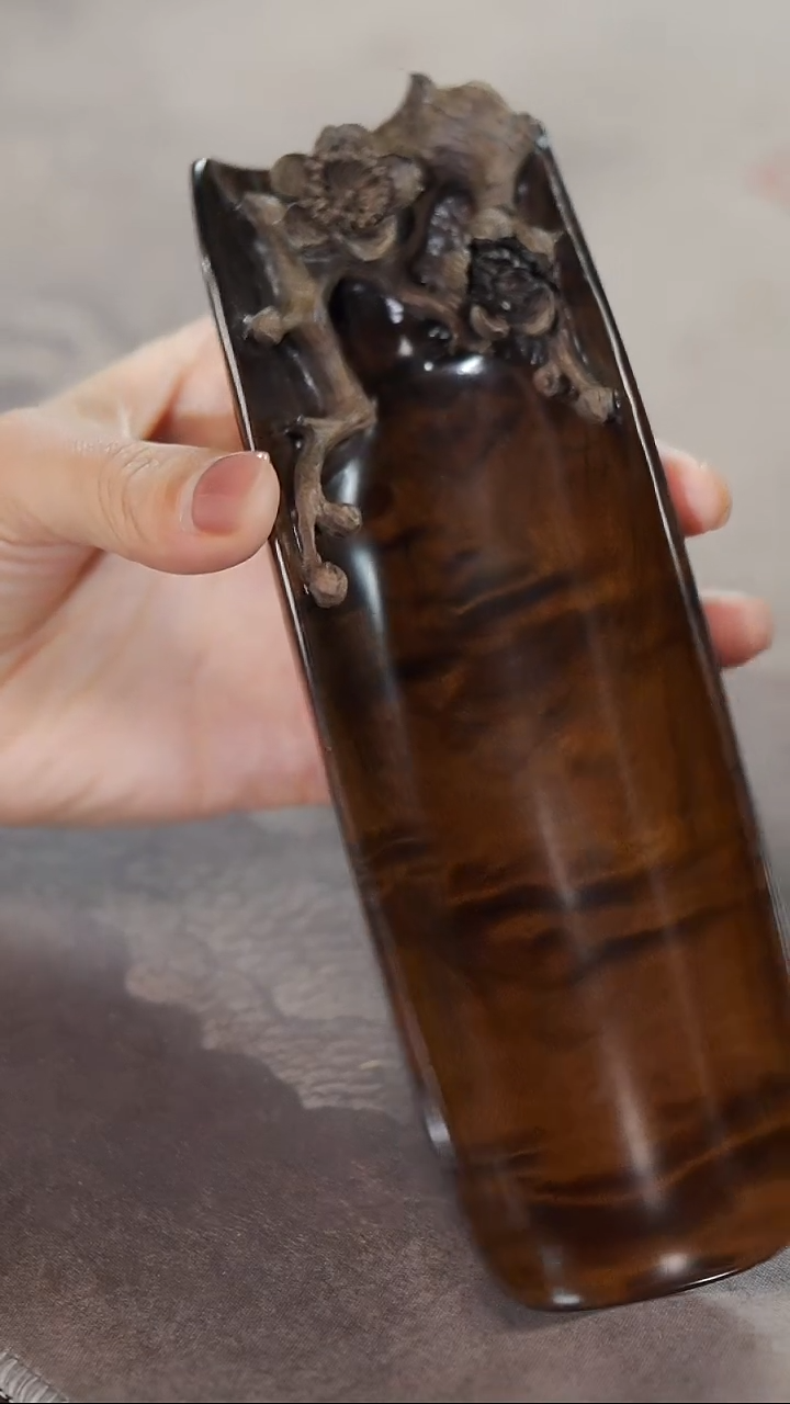 金丝楠409梅花款茶则套