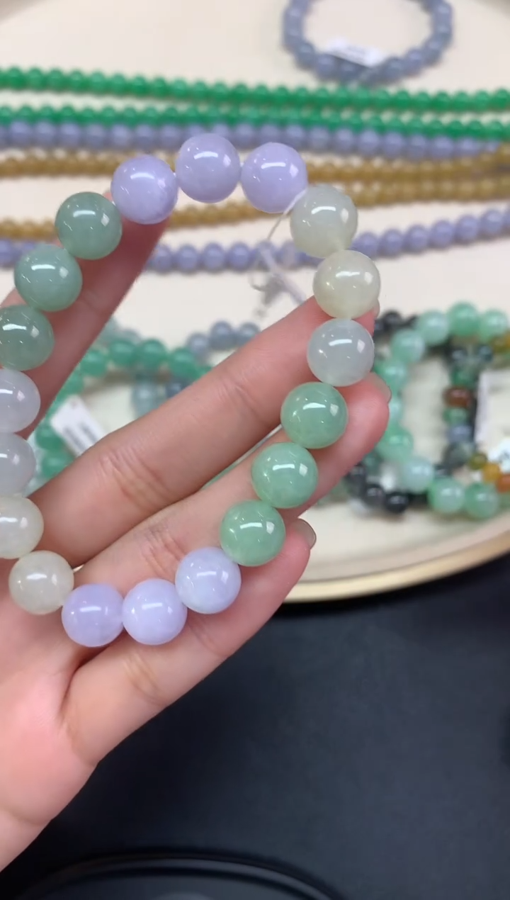 【闪购商品】翡翠手链未镶嵌手串A122|3980