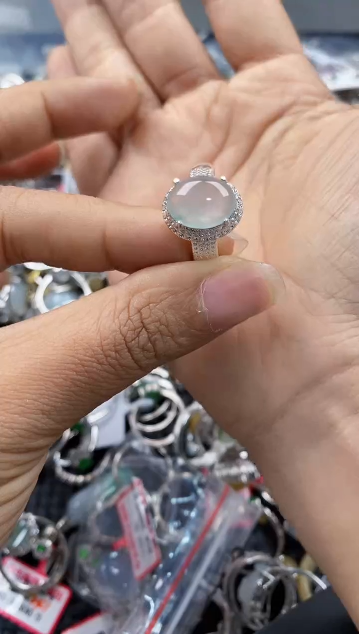 未镶嵌戒指翡翠11-11---6