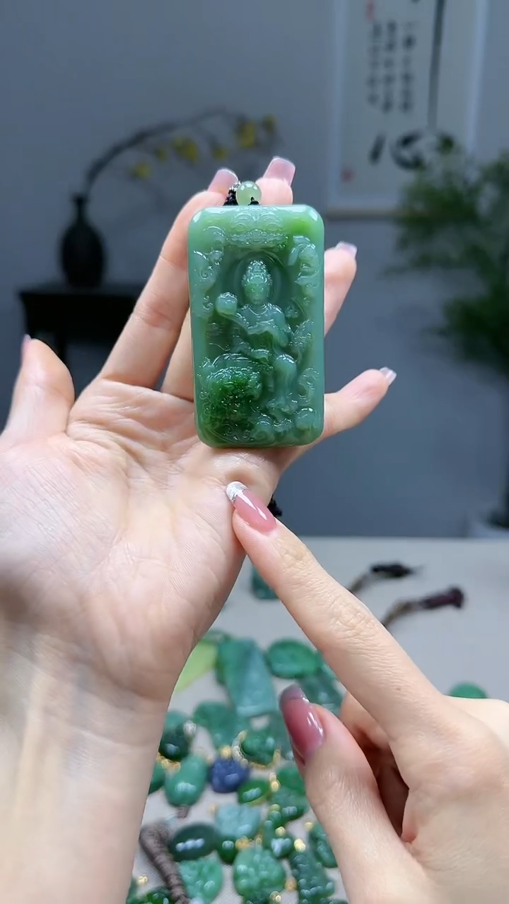 未镶嵌和田玉挂件1