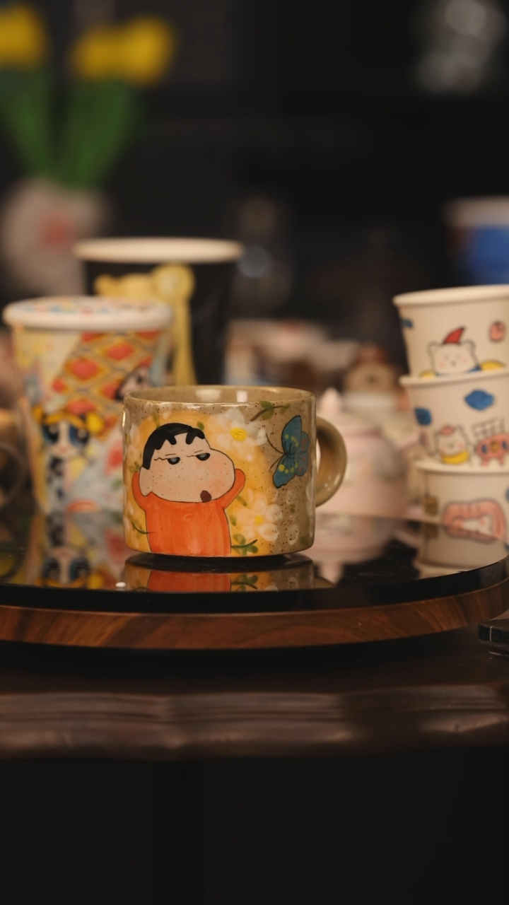 【闪购商品】摆件景德镇釉下彩绘设计师款陶瓷