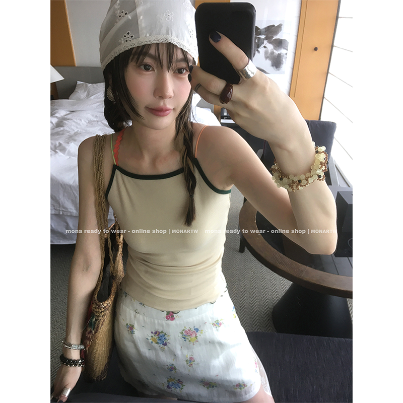 【Mona张绮贤】MONA 弹力显瘦 吊带女O125U01514