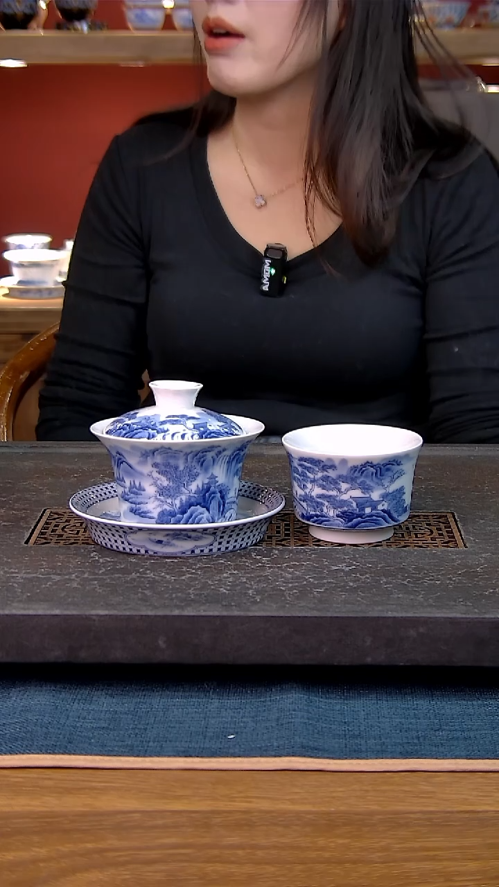 简装家用款2件套 白瓷陶瓷茶具