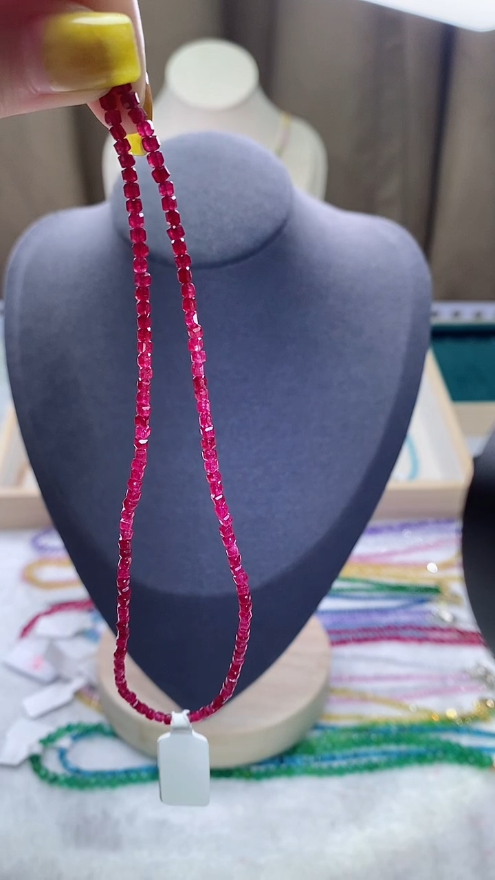 【闪购商品】红宝石项链14K金镶嵌诗宁甄选珠宝SYZB63