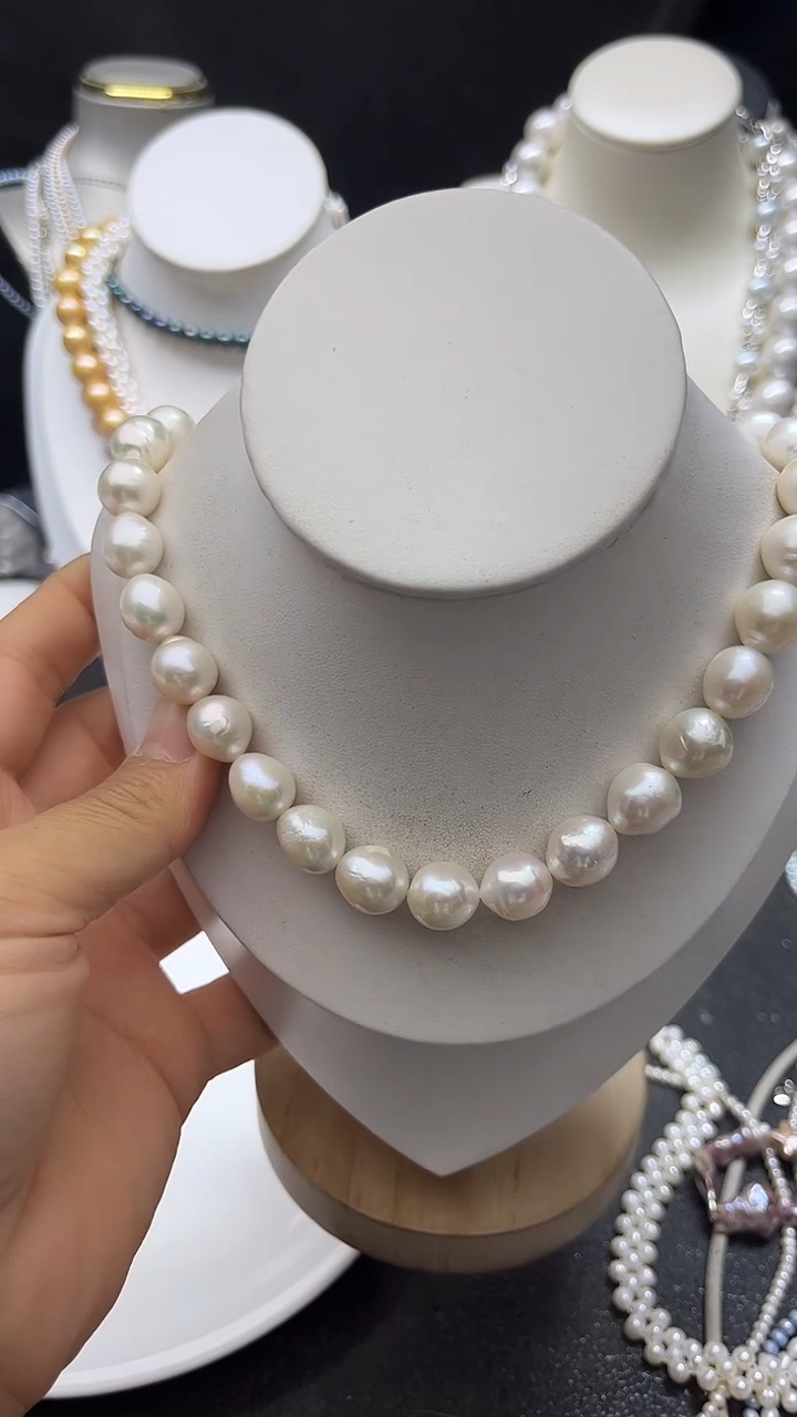 颈饰未镶嵌淡水珍珠多人