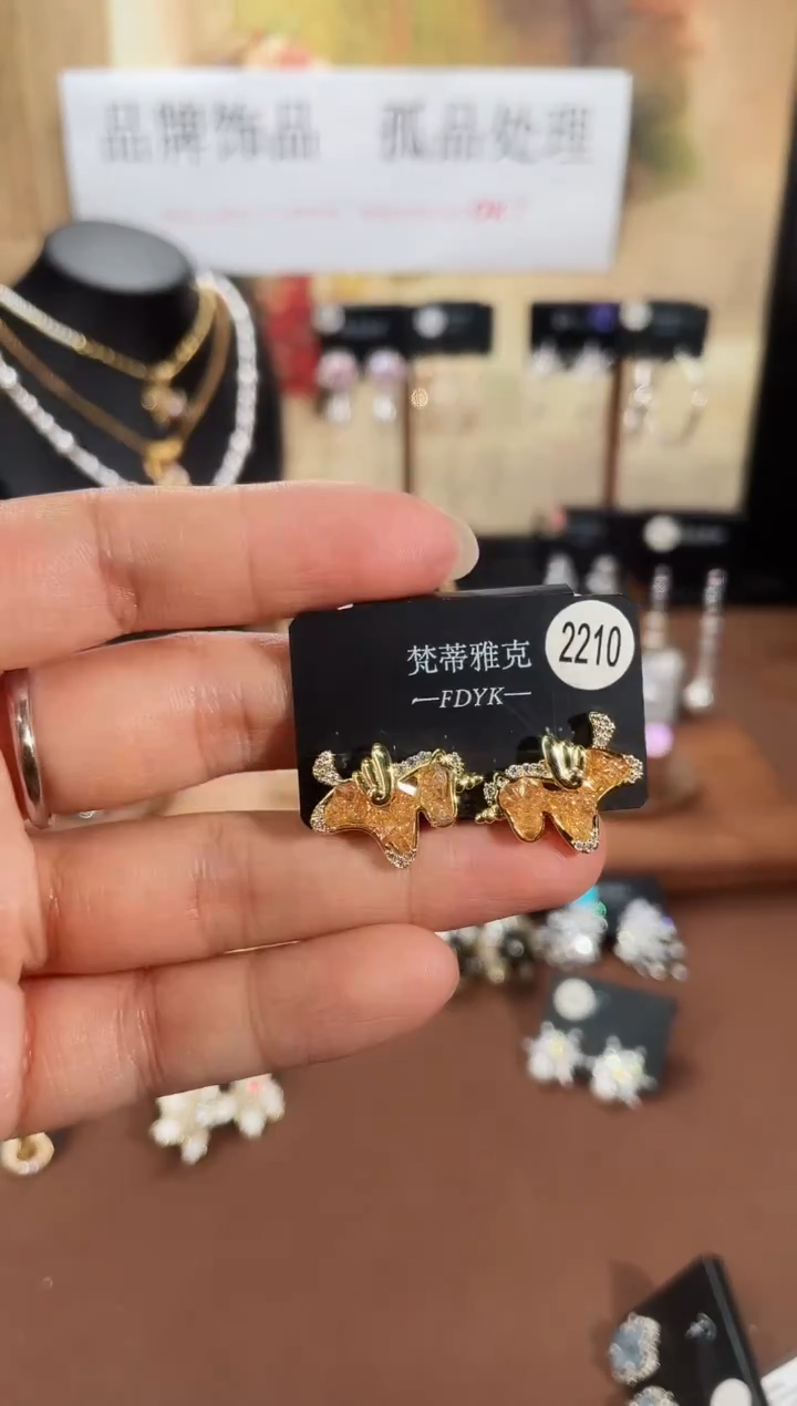 合金925银锆石梵2210