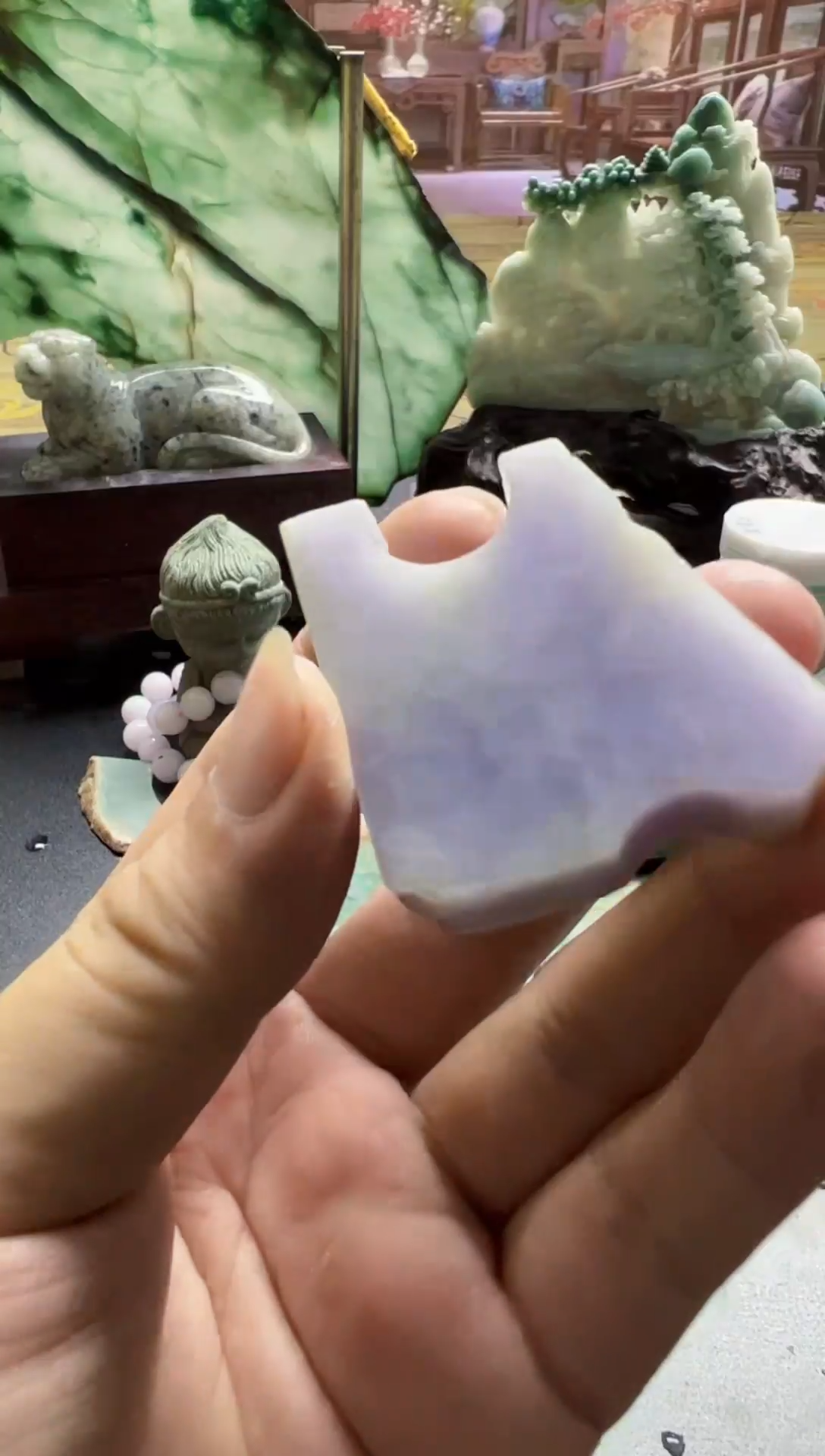 未镶嵌挂件翡翠纯天然缅甸翡翠A货