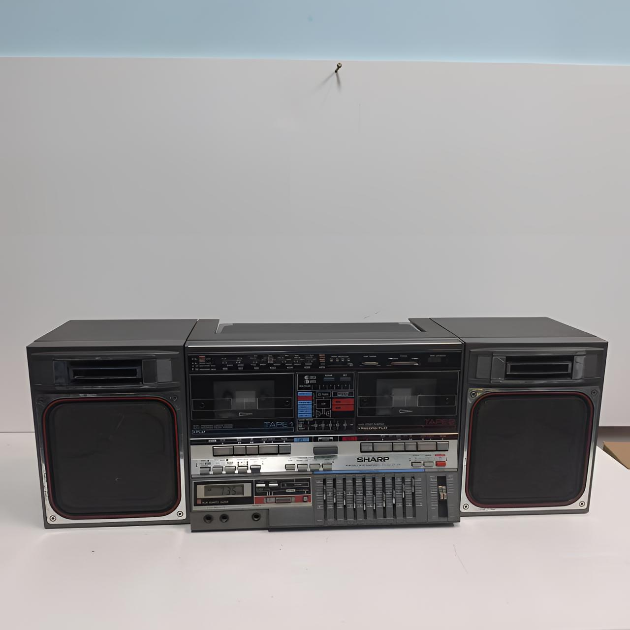 8新 Sharp/夏普 GF-800收录机，需要打理，顺丰到付