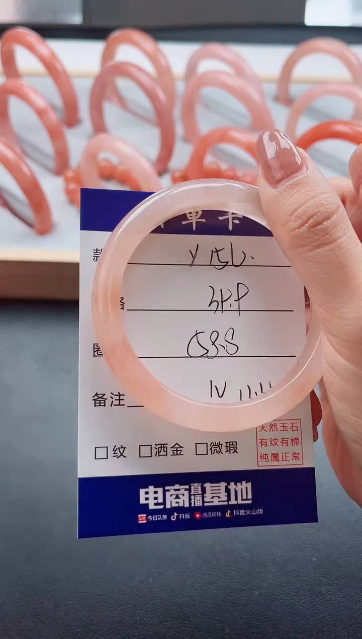 未镶嵌手镯石英质玉Y156-58.8