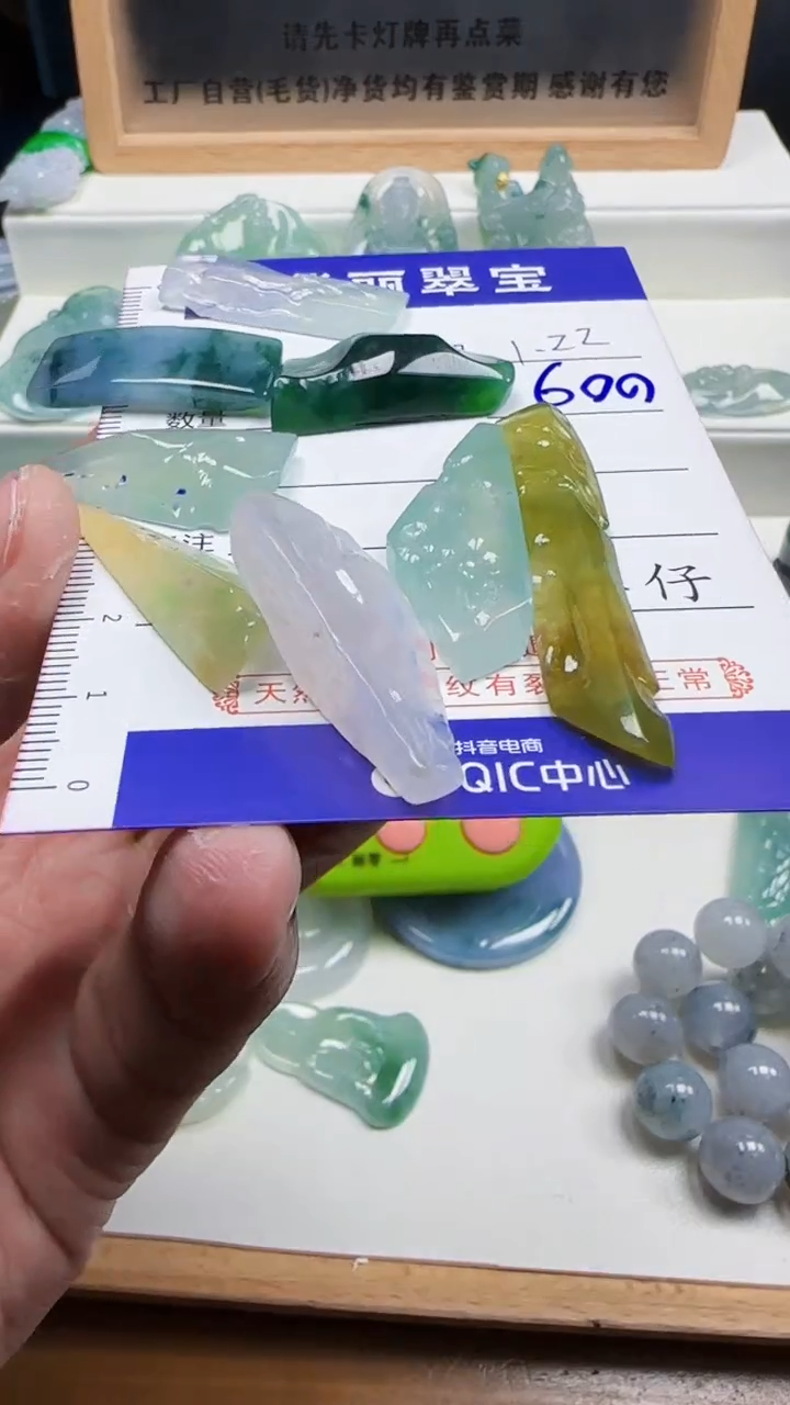 【闪购商品】翡翠颈饰未镶嵌146天然缅甸A货翡翠