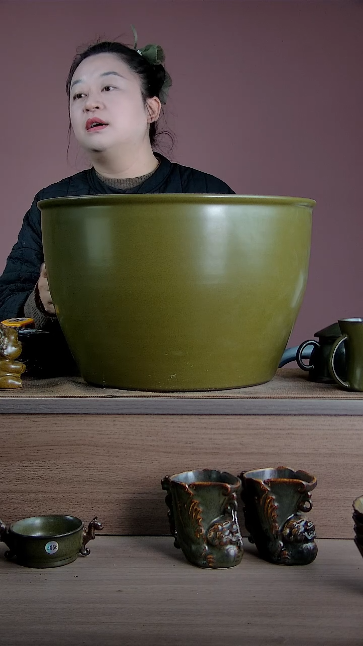 【闪购商品】景韵堂仿清茶叶末釉