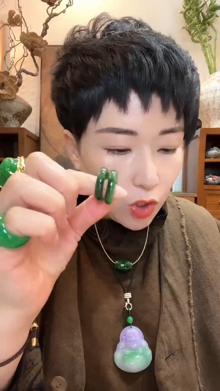 未镶嵌戒圈翡翠368