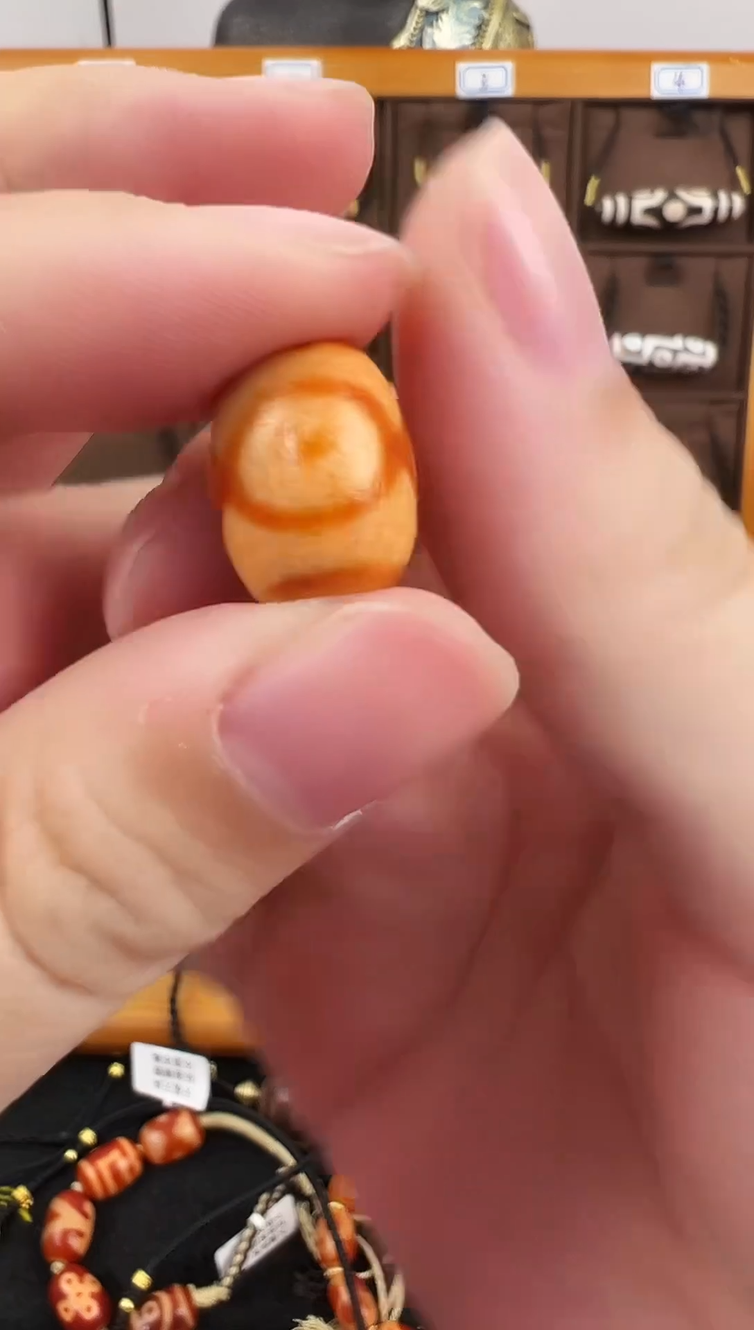 玛瑙/玉髓（覆膜）颈饰未镶嵌9.（微瑕随机发货）