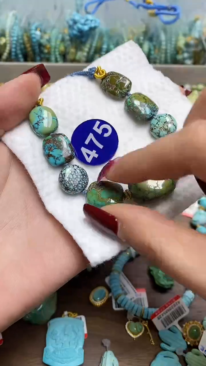 【闪购商品】绿松石项链未镶嵌475