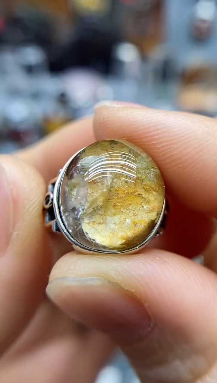 【闪购商品】水晶戒指银S925镶嵌水晶