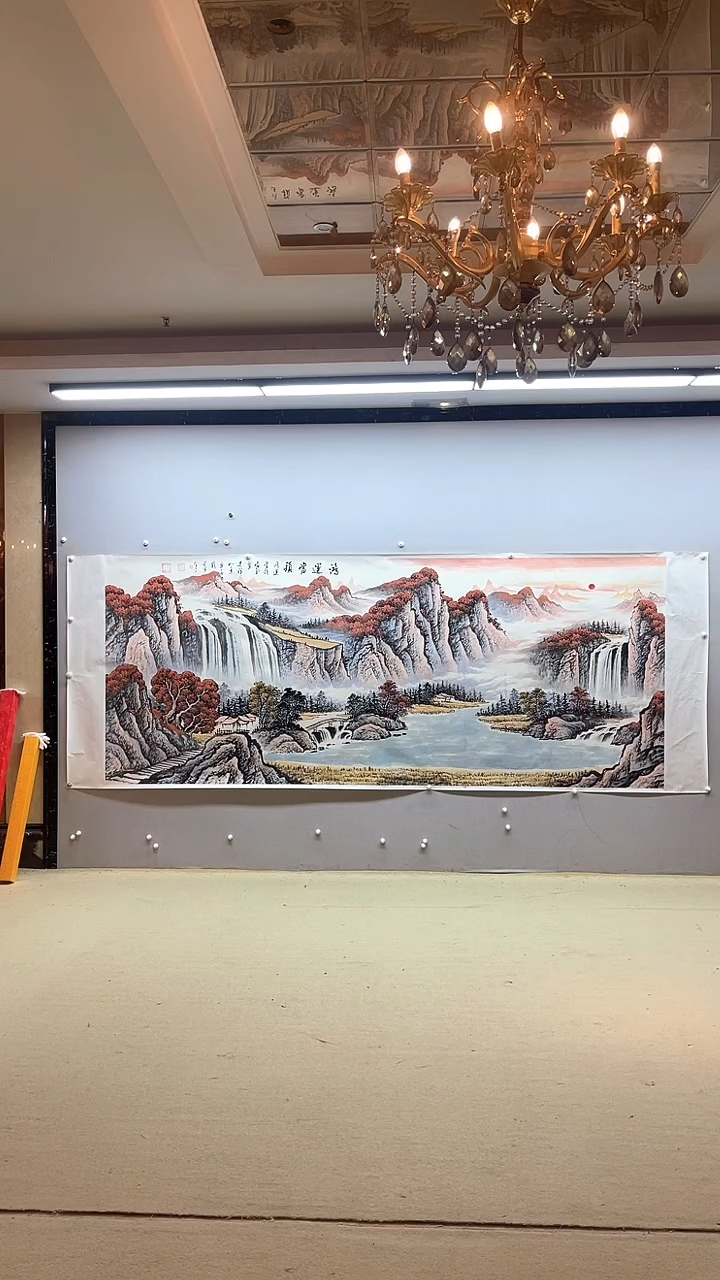 【闪购商品】国画张金专 鸿运当头