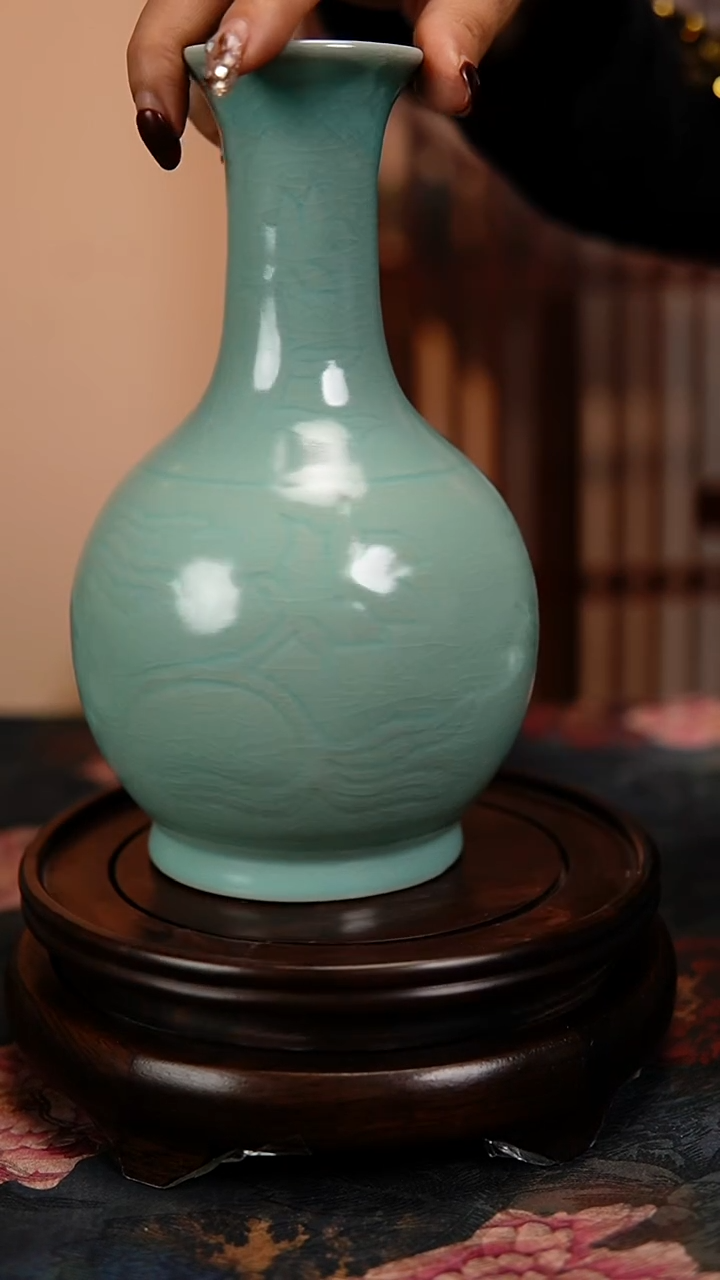 瓷片原产地原矿釉汝瓷