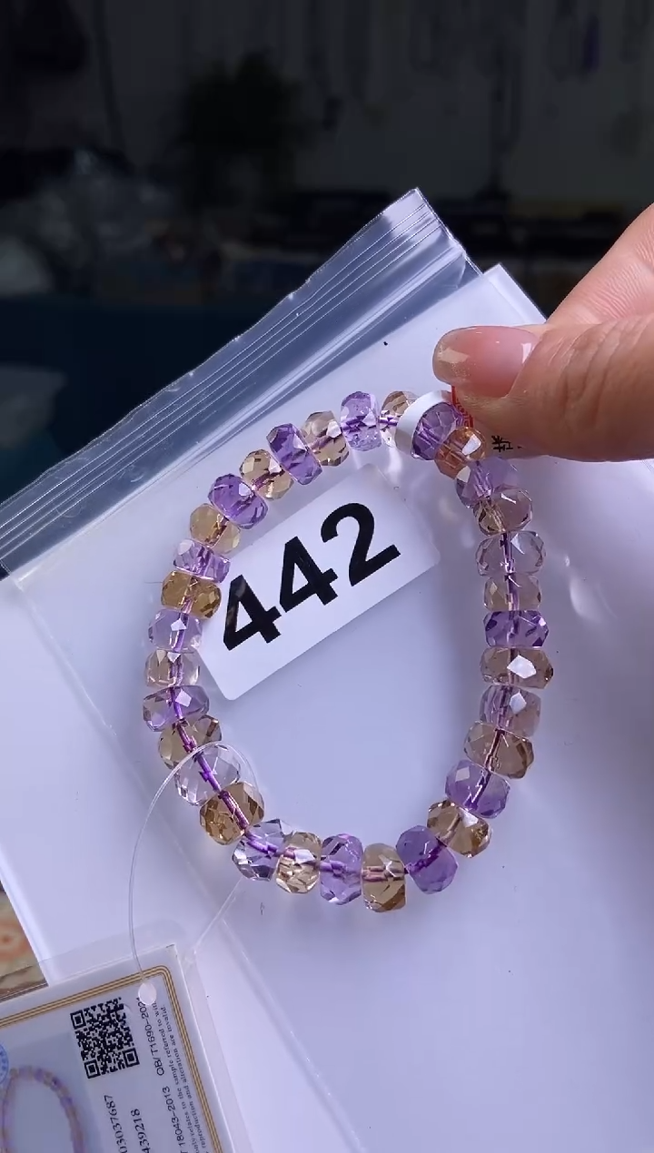 【闪购商品】水晶手链9±/442未镶嵌【】